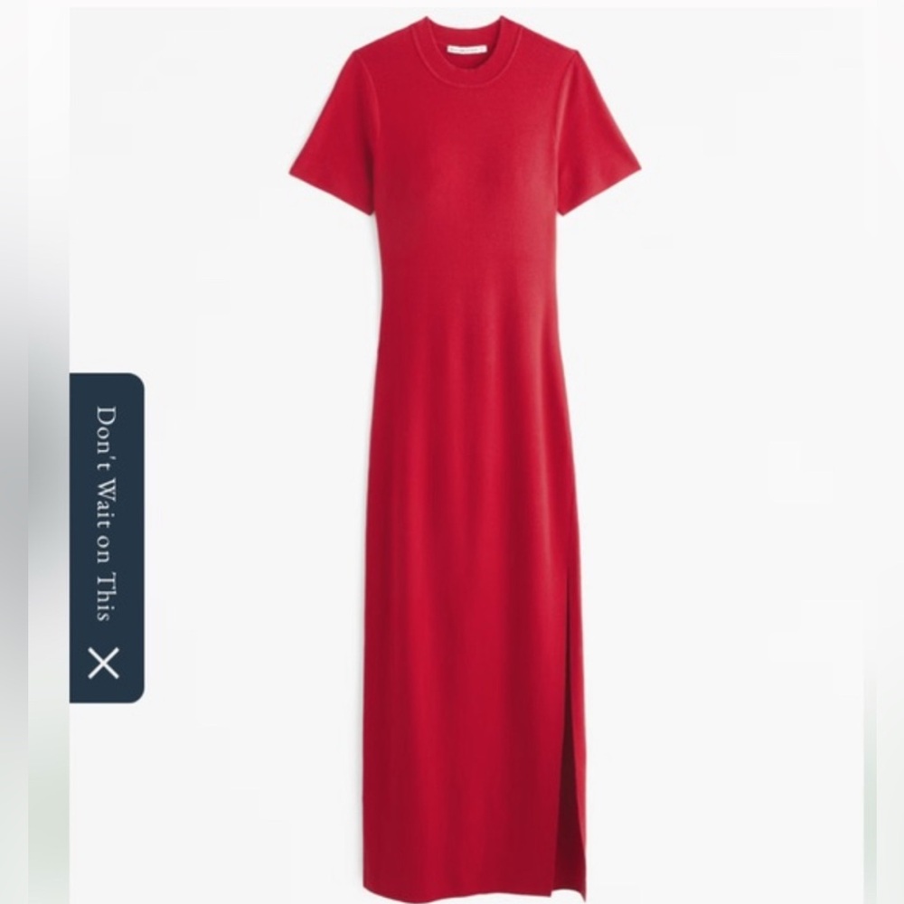 Elegant Red Maxi Dress